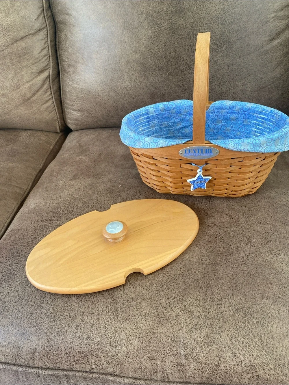 Longaberger 2000 Collector’s Club Century Celebration Basket 🧺